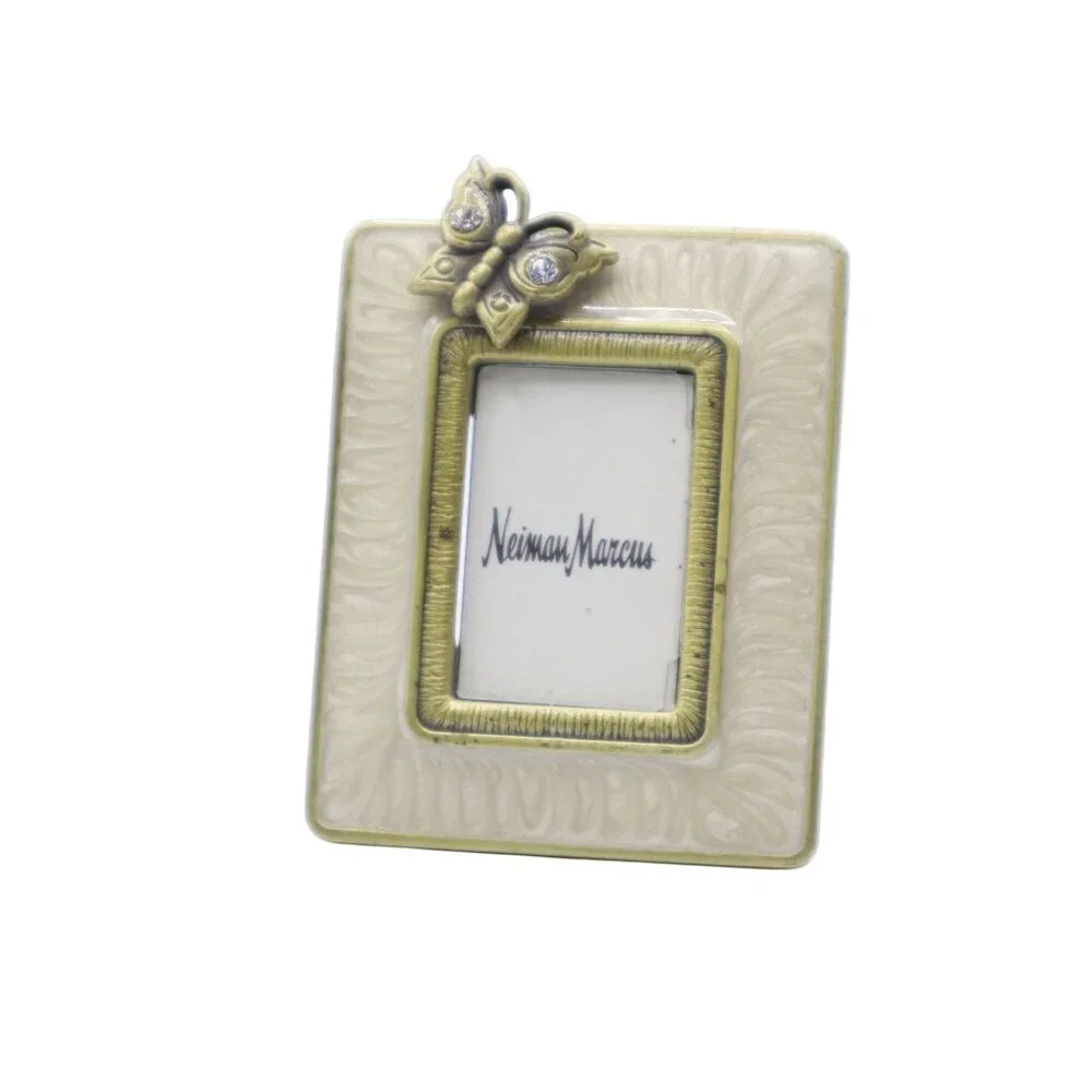 Jay Strongwater Neiman Marcus Mini Photo Frame Present‎ Collectible Clip On Gift